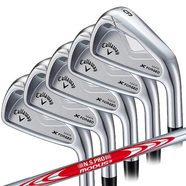 Amazon.co.jp: (特注完成品) Callaway X-FORGED MAX 25アイアンセット